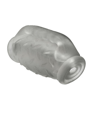 Oxballs Oxballs MasterJack Double Penetration Stroker - Jo Clear Ice - Image 2