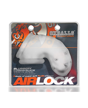 Oxballs Oxballs Airlock Air-Lite Vented Chastity - Clear Ice - Image 5