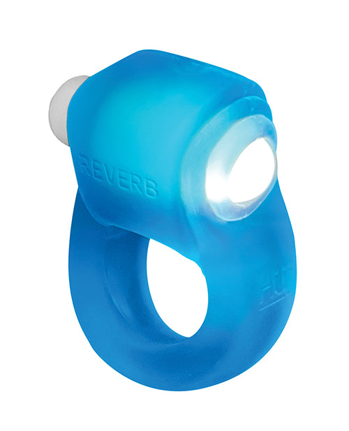 Oxballs Oxballs Glowdick Cockring w/LED - Blue Ice - Image 2
