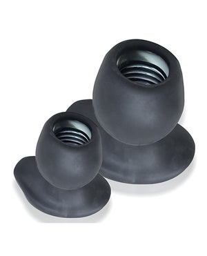 Oxballs Oxballs Morphhole 1 Gaper Plug Small - Black Ice - Image 5