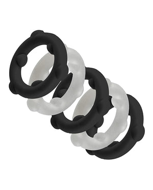 Oxballs Oxballs Gearheads 5 Pack Spinner Rings - Black/Vapor