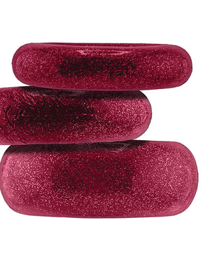 Oxballs Oxballs Cockpack Multi Design 3 Pack Cockrings - Cherry Lips - Image 3