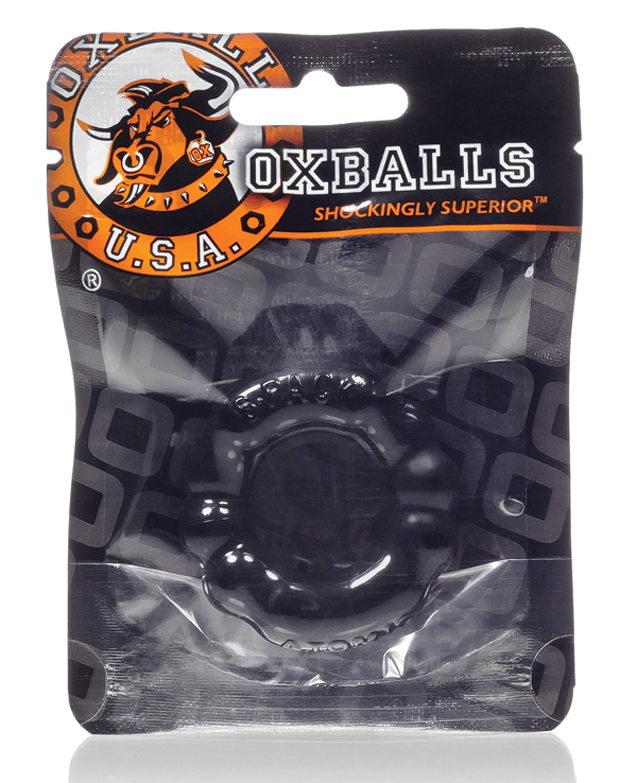 Oxballs Oxballs Atomic Jock 6-Pack Shaped Cocking - Black