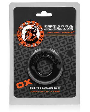 Oxballs Oxballs Atomic Jock Sprocket Cockring - Black