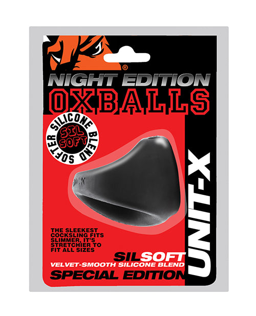 Oxballs Oxballs Unit-X Stretchy &amp; Slimmer Fit Cock Sling - Special Edition Black - Image 2