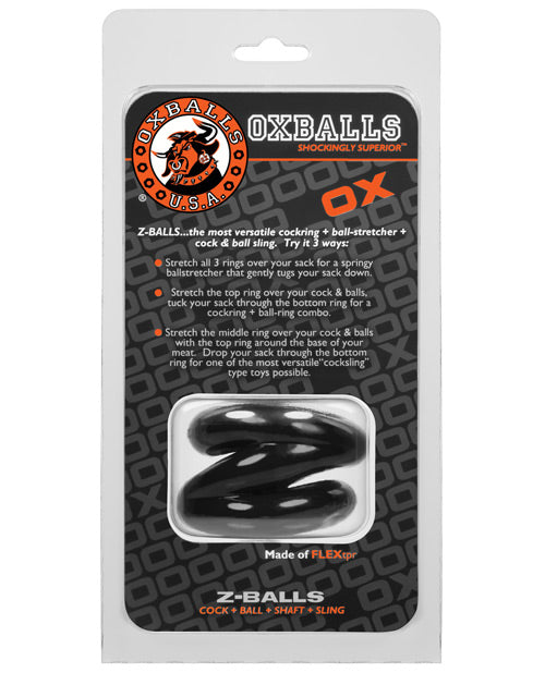 Oxballs Oxballs Z Balls Ballstretcher - Black