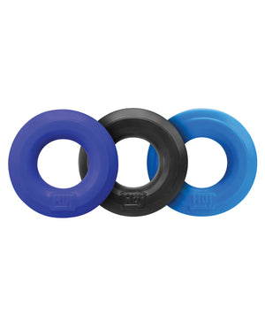Hunky Junk Hunky Junk C-Ring Multi Pack - Cobalt Pack of 3 - Image 3