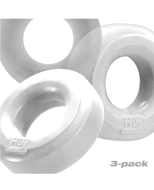 Hunky Junk Hunky Junk C-Ring Multi Pack - White Ice Pack of 3 - Image 2