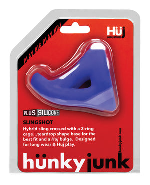 Hunky Junk Hunky Junk Slingshot 3 Ring Teardrop - Cobalt - Image 4