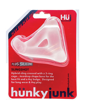 Hunky Junk Hunky Junk Slingshot 3 Ring Teardrop - Ice - Image 4
