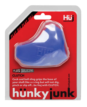 Hunky Junk Hunky Junk Clutch Cock &amp; Ball Sling - Cobalt - Image 3