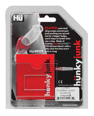 Hunky Junk Hunky Junk Clutch Cock &amp; Ball Sling - Tar - Image 3