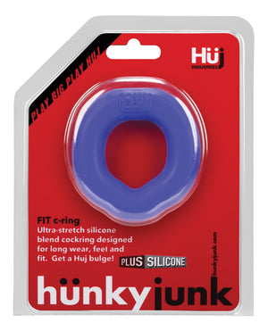 Hunky Junk Hunky Junk Fit Ergo C-Ring - Cobalt - Image 5