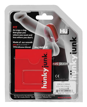 Hunky Junk Hunky Junk Fit Ergo C-Ring - Tar - Image 4