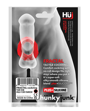 Hunky Junk Hunky Junk Fractal Cockring - Clear Ice - Image 5