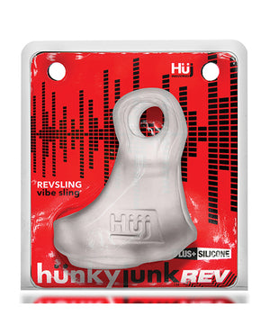 Hunky Junk Hunky Junk Revsling Sling w/Vibe - Clear Ice w/Blue Vibe - Image 5