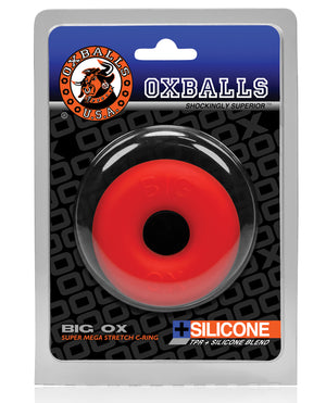 Oxballs Oxballs Big Ox Cockring - Red Ice