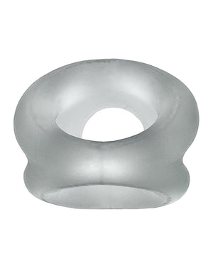 Oxballs Oxballs Tri Squeeze Cocksling &amp; Ballstretcher - Clear Ice - Image 4