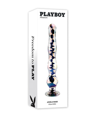 Playboy Playboy Pleasure Jewels Wand - Clear