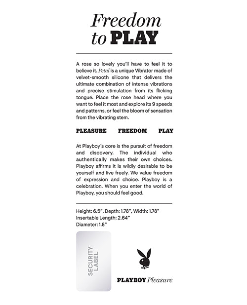 Playboy Playboy Pleasure Petal Vibrator - Wild Aster - Image 2