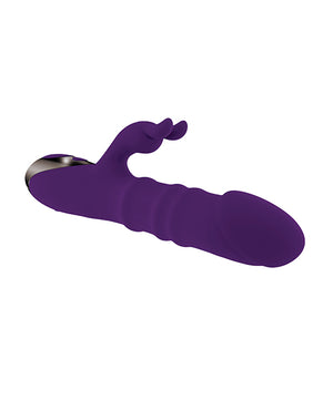 Playboy Playboy Pleasure Hop To It Rabbit Vibrator - Acai - Image 5