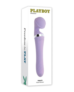 Playboy Playboy Pleasure Vibrato Wand Vibrator - Lilac