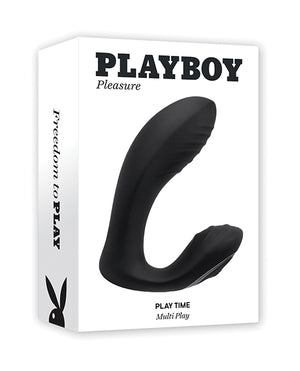 Playboy Playboy Pleasure Play time Multi Play G-Spot &amp; P-Spot Vibrator - Black