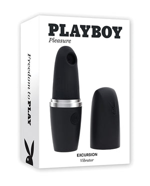 Playboy Playboy Pleasures Excursion Clitoral Suction Vibe - Black - Image 3