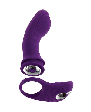 Playboy Playboy Pleasure Mix &amp; Match Dual Vibrator - Purple - Image 4