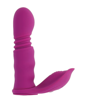 Playboy Playboy Pleasure Match Play Dual Vibrator - Fuchsia - Image 2