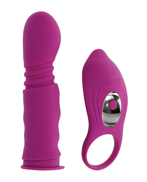Playboy Playboy Pleasure Match Play Dual Vibrator - Fuchsia - Image 3
