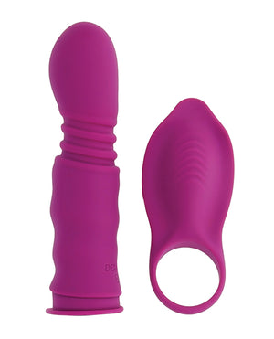 Playboy Playboy Pleasure Match Play Dual Vibrator - Fuchsia - Image 4