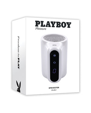 Playboy Playboy Pleasure Spin Doctor Stroker - Frost - Image 2