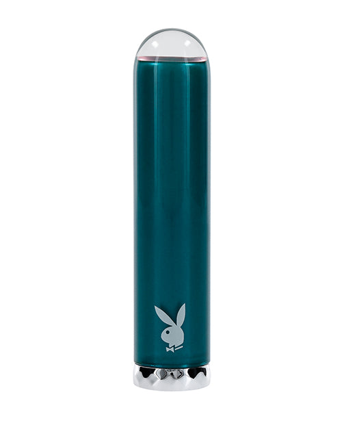 Playboy Playboy Pleasure Emerald Bullet Vibrator - Deep Teal - Image 2