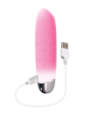 Playboy Playboy Pleasure Bunnies on Parade Bullet Vibe - Pink/White - Image 5
