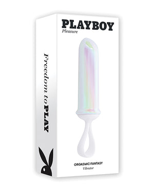 Playboy Playboy Pleasure Orgasmic Fantasy Bullet - White