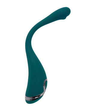 Playboy Playboy Pleasure Pinpoint Perfection Clit Stimulator - Teal - Image 3