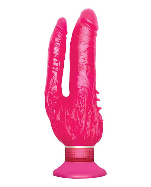 Pipedream Products Wall Bangers Double Penetrator Waterproof - Pink - Image 2