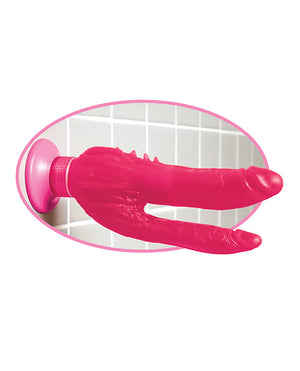 Pipedream Products Wall Bangers Double Penetrator Waterproof - Pink - Image 5
