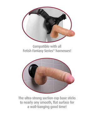 Real Feel Deluxe Real Feel Deluxe No. 7 9" Vibe Waterproof - Flesh - Image 5