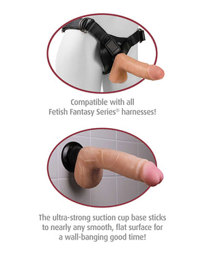 Real Feel Deluxe Real Feel Deluxe No. 10 10" Vibe Waterproof - Flesh - Image 4