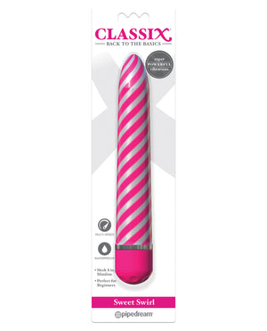 Classix Classix Sweet Swirl Vibrator - Pink - Image 2