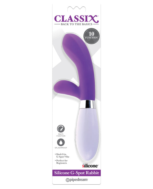 Classix Classix Silicone G-Spot Rabbit - Purple