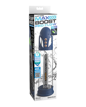 Pump Worx Pump Work Max Boost Pro - Blue/Clear