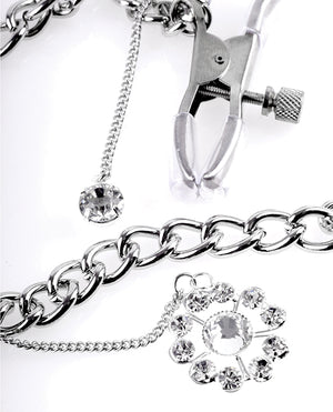 Fetish Fantasy Series Fetish Fantasy Series Crystal Nipple Clamps - Image 4