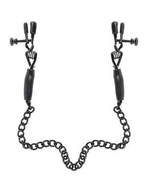 Fetish Fantasy Series Fetish Fantasy Series Adjustable Nipple Chain Clamps - Image 2