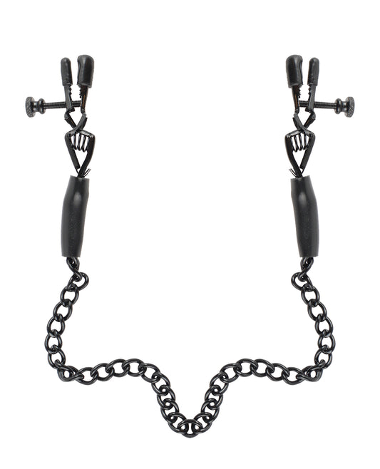 Fetish Fantasy Series Fetish Fantasy Series Adjustable Nipple Chain Clamps - Image 2