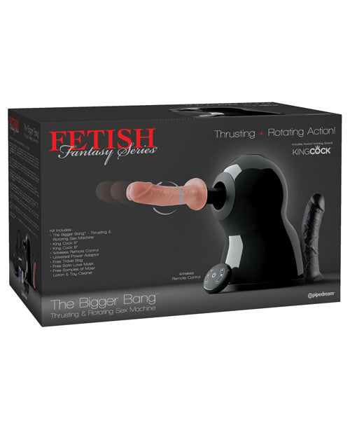 Fetish Fantasy Series Fetish Fantasy Series the Bigger Bang Thrusting &amp; Rotating Sex Machine