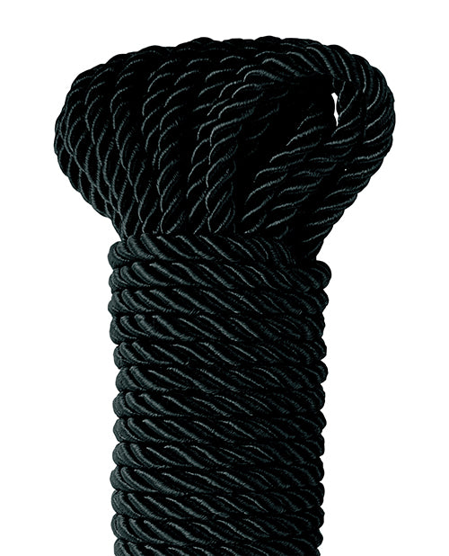 Fetish Fantasy Series Fetish Fantasy Series Deluxe Silk Rope - Black