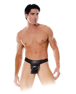 Fetish Fantasy Series Fetish Fantasy Series Mr. Big Hollow 8" Strap-On - Image 2